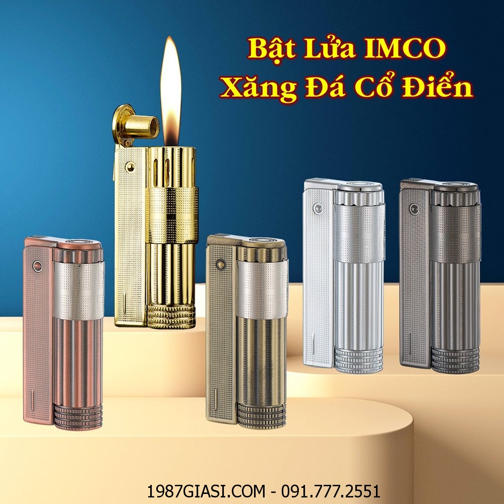 BẬT LỬA IMCO XĂNG ĐÁ CỔ ĐIỂN - (XÀI XĂNG)