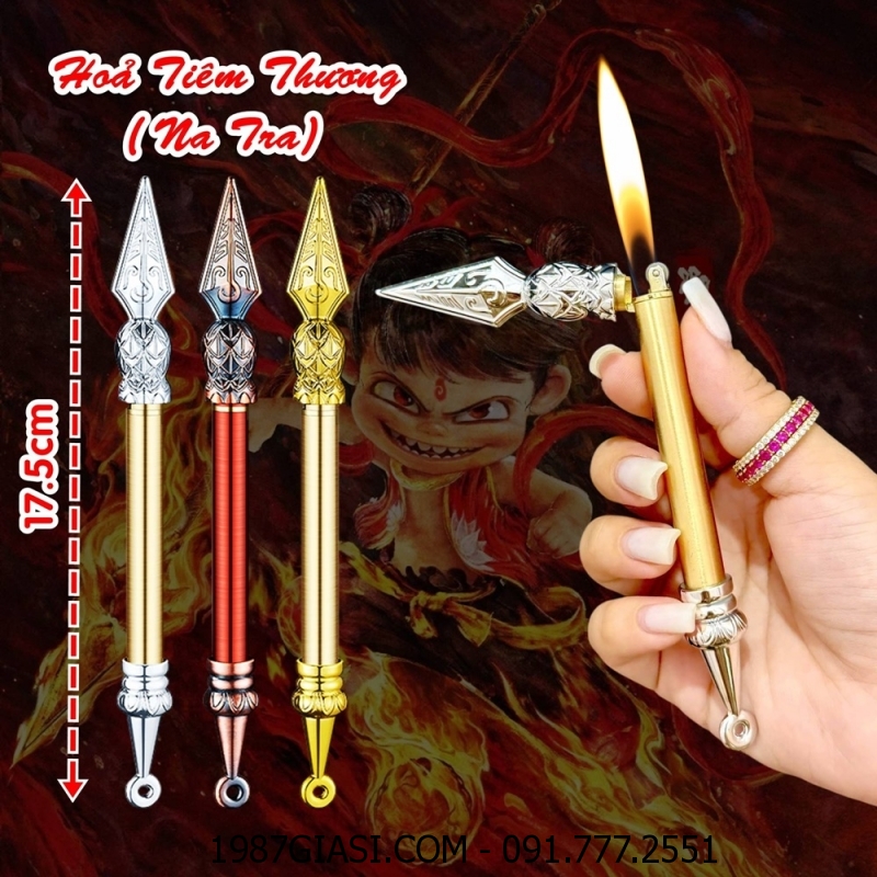 BẬT LỬA HÌNH CÂY THƯƠNG CỦA NA TRA (CÂY HOẢ TIÊM THƯƠNG) (FULLBOX) - (XÀI GAS)